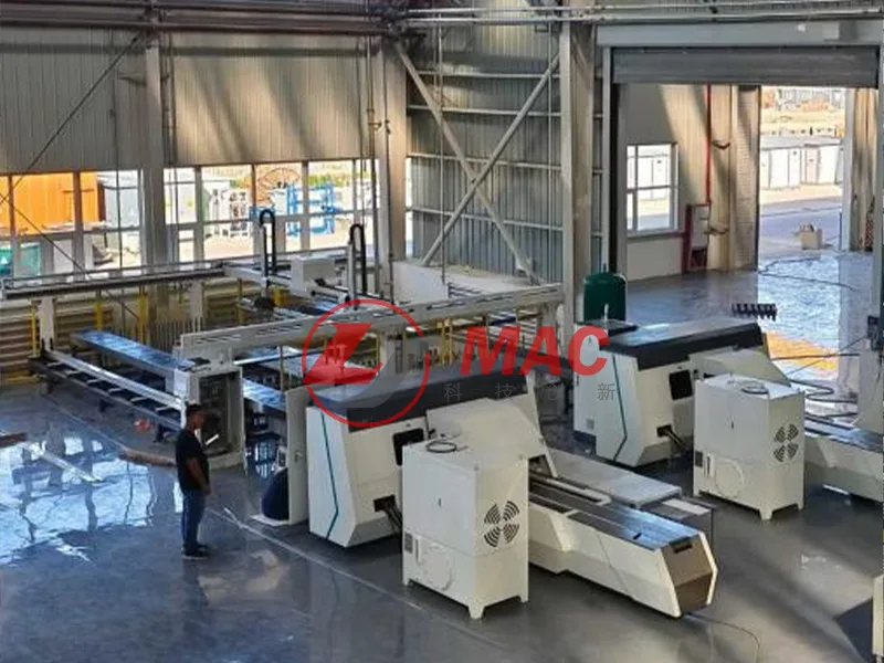 Mini automatic busbar loading and unloading system